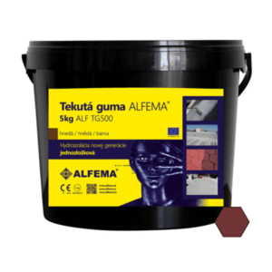 Tekutá guma ALFEMA TG500 hnedá 5kg