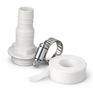 Hadicový tŕň so sponou a teflónovou páskou