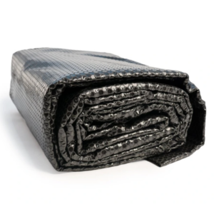 Solárna plachta CF pro bazény s priemerom hladiny 2,5 m ČIERNA