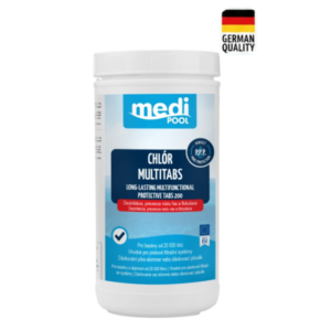 mediPOOL MULTIFUNKČNÉ pomalorozpustné tablety (bez medi) 200g 1,0 kg