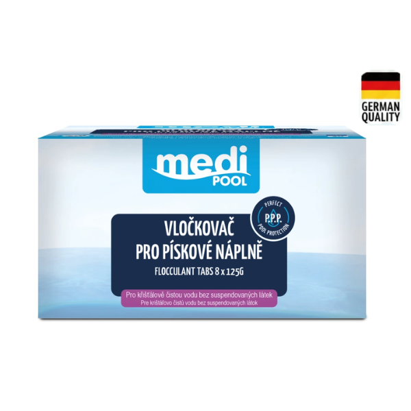 mediPOOL Vločkovač tablety 8x125g 1,0 kg